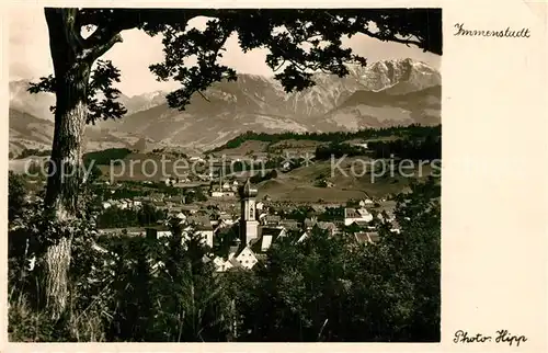 AK / Ansichtskarte Immenstadt_Allgaeu mit Daumengruppe Immenstadt_Allgaeu