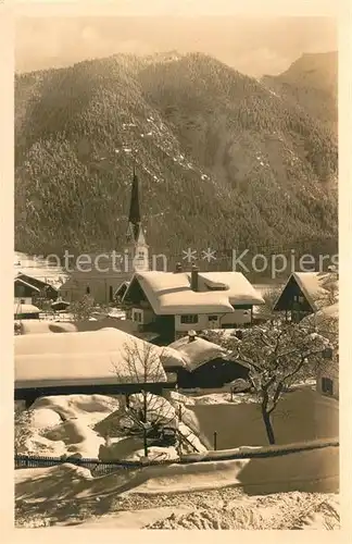 AK / Ansichtskarte Bayrischzell mit Vogelsang und Kl Traithen Bayrischzell