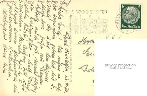 AK / Ansichtskarte Bad_Woerishofen Blick auf Sonnenbichl Bad_Woerishofen