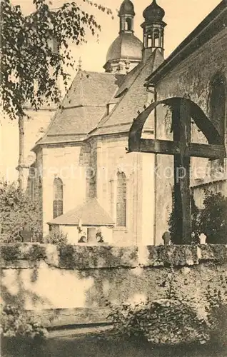 AK / Ansichtskarte Goessweinstein Kirche mit Albrist Goessweinstein