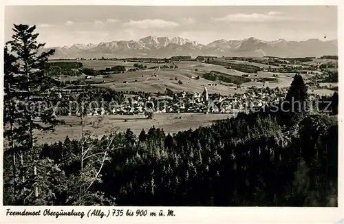 AK / Ansichtskarte Oberguenzburg Panorama Oberguenzburg