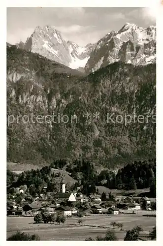 AK / Ansichtskarte Oberaudorf Alpen mit Ellmauer Halt Oberaudorf
