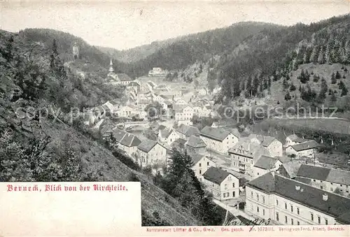 AK / Ansichtskarte Berneck_Bad Blick von der Kirchleite Berneck_Bad