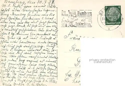 AK / Ansichtskarte Bamberg Dom Bamberg