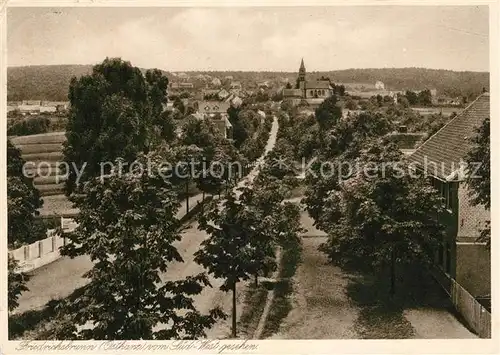 AK / Ansichtskarte Friedrichsbrunn_Harz Panorama Friedrichsbrunn Harz