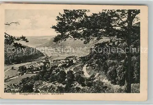 AK / Ansichtskarte Muggendorf_Fraenkische_Schweiz Panorama Muggendorf_Fraenkische