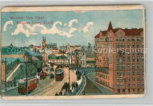 AK / Ansichtskarte Warschau_Masowien Neu Zjazd Warschau Masowien