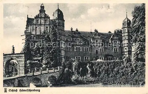 AK / Ansichtskarte Haemelschenburg Schloss Haemelschenburg Haemelschenburg