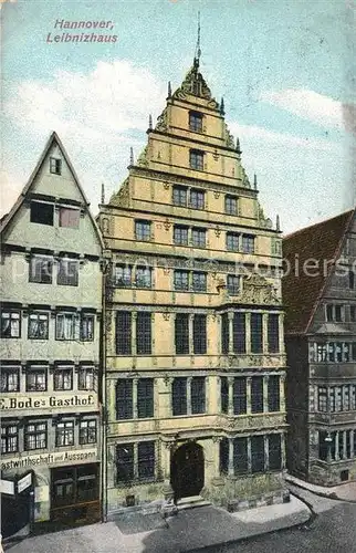 AK / Ansichtskarte Hannover Leibnizhaus Hannover