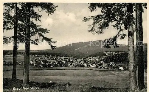 AK / Ansichtskarte Braunlage Panorama Braunlage