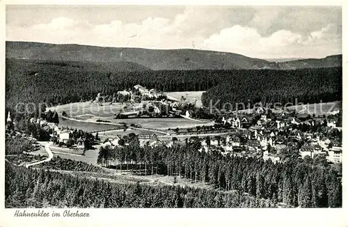 AK / Ansichtskarte Hahnenklee Bockswiese_Harz Panorama Hahnenklee Bockswiese