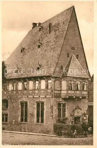 AK / Ansichtskarte Goslar Das Brusttuch Goslar