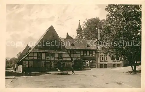 AK / Ansichtskarte Goslar Frankenberger Plan Goslar