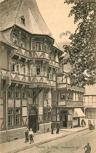 AK / Ansichtskarte Goslar Marktstrasse Goslar