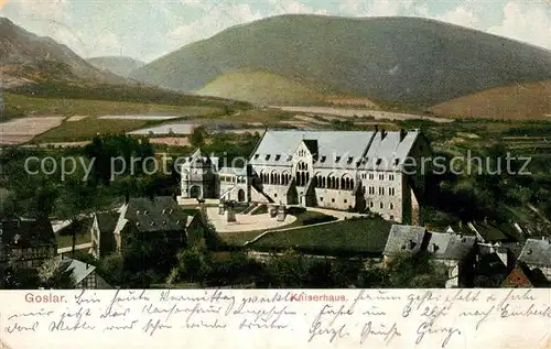 AK / Ansichtskarte Goslar Kaiserhaus Goslar