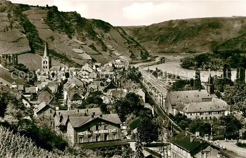 AK / Ansichtskarte Bacharach_Rhein Panorama Bacharach Rhein