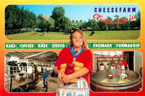 AK / Ansichtskarte Kaese_Kaeserei Cheesefarm Clara Maria Amstelveen  Kaese Kaeserei