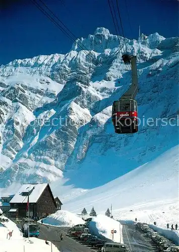 AK / Ansichtskarte Seilbahn Saentis Schwaegalp  Seilbahn