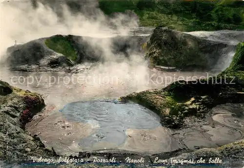 AK / Ansichtskarte Vulkane_Geysire_Vulcans_Geysers Solfatara Pozzuoli Napoli Lava  Vulkane_Geysire