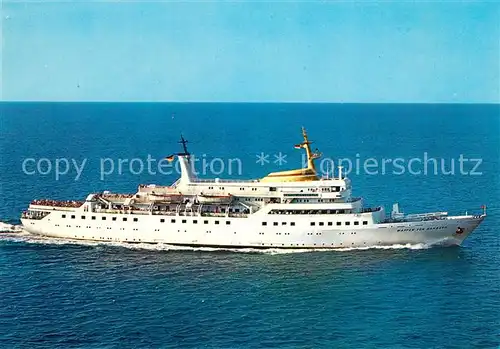 AK / Ansichtskarte Schiffe_Ships_Navires MS Wappen von Hamburg  Schiffe_Ships_Navires