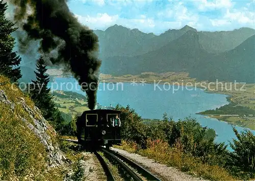 AK / Ansichtskarte Zahnradbahn Schafberg St. Wolfgang  Zahnradbahn