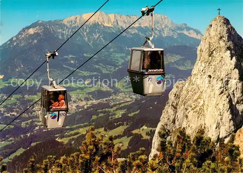 AK / Ansichtskarte Seilbahn Jenner Berchtesgaden Untersberg Seilbahn