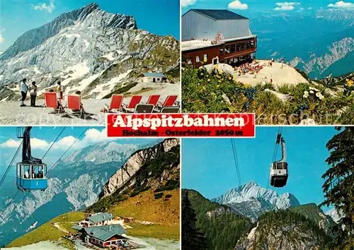 AK / Ansichtskarte Grainau Seilbahn Garmisch Partenkirchen Alpspitze Bergstation Osterfelder  Grainau