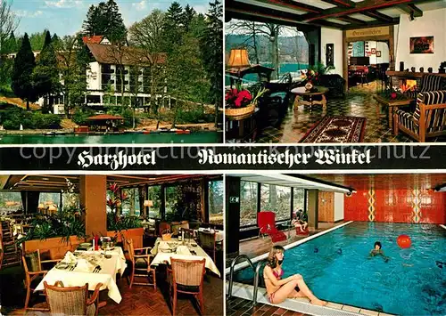 AK / Ansichtskarte Bad_Sachsa_Harz Harzhotel Romantischer Winkel Bad_Sachsa_Harz