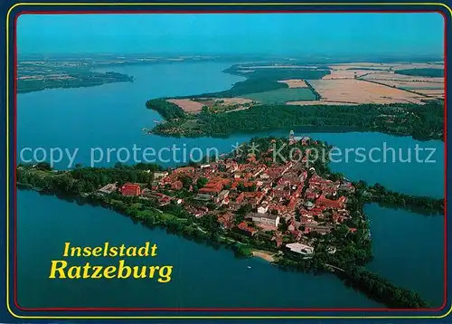 AK / Ansichtskarte Ratzeburg Fliegeraufnahme Ratzeburg