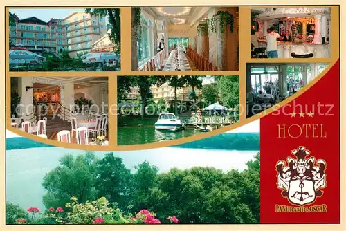 AK / Ansichtskarte Mragowo_Sensburg Hotel Panoramic Oscar Mragowo Sensburg