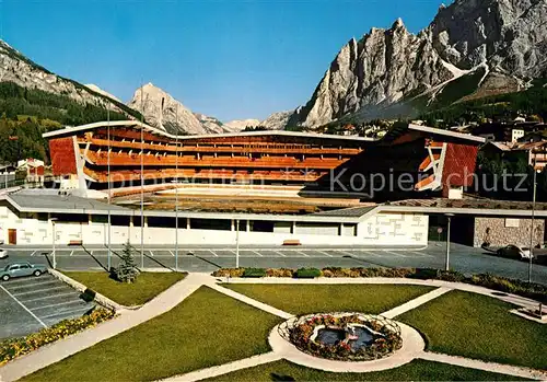 AK / Ansichtskarte Cortina_d_Ampezzo Stadio Olimpico del Ghiaccio Cortina_d_Ampezzo