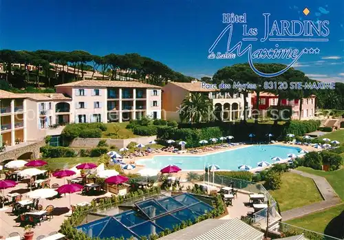 AK / Ansichtskarte Sainte_Maxime_sur_Mer_Var Les Jardins de Sainte Maxime Sainte_Maxime_sur_Mer_Var