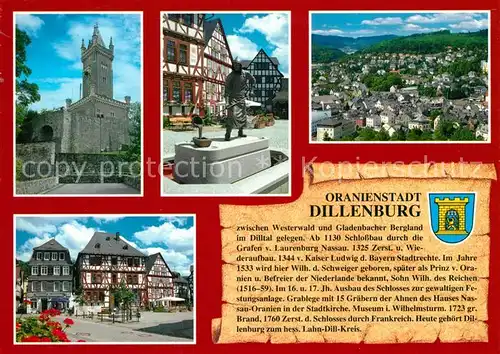 AK / Ansichtskarte Dillenburg Burg  Dillenburg