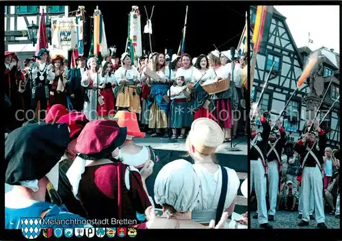 AK / Ansichtskarte Bretten_Baden Peter  Paul Fest Marktplatz Bretten_Baden