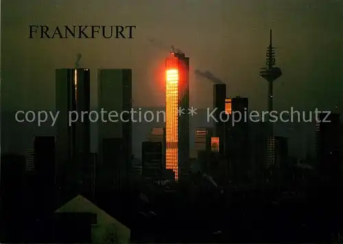 AK / Ansichtskarte Frankfurt_Main  Frankfurt Main