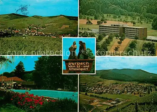 AK / Ansichtskarte Durbach Staufenburg Klinik Durbach