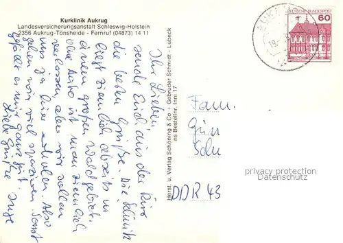 AK / Ansichtskarte Toensheide LVA Kurklinik Parkanlagen Teich Toensheide