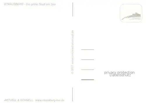 AK / Ansichtskarte Strausberg_Brandenburg Fliegeraufnahme Stadtansichten Panorama Strausberg Brandenburg