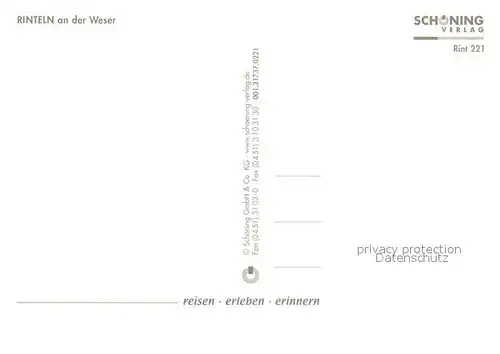 AK / Ansichtskarte Rinteln Marktplatz Stadtansichten Rinteln