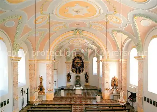 AK / Ansichtskarte Reit_Winkl Pfarrkirche Sankt Pankratius Altarraum Reit_Winkl