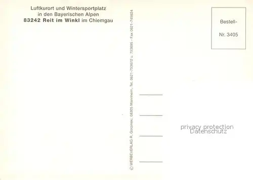 AK / Ansichtskarte Reit_Winkl Stadtansicht Reit_Winkl