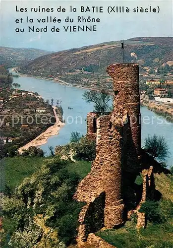 AK / Ansichtskarte Vienne_sur_le_Rhone Ruines du Chateau Vienne_sur_le_Rhone