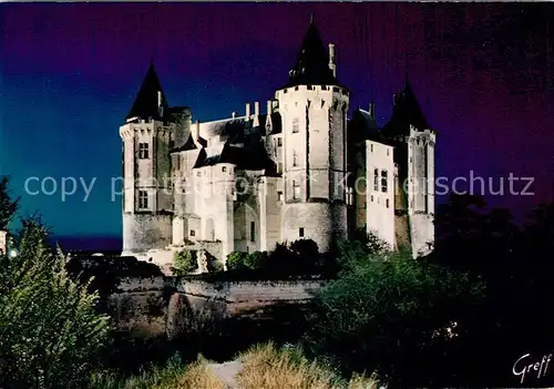 AK / Ansichtskarte Saumur Chateau Saumur