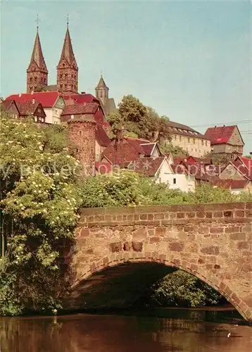 AK / Ansichtskarte Fritzlar Kirche Stadtansicht Fritzlar