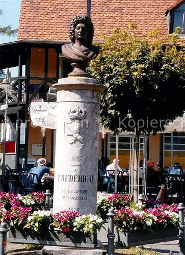 AK / Ansichtskarte Friedrichsdorf_Taunus Frederic II Denkmal Friedrichsdorf Taunus