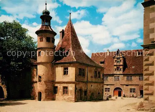 AK / Ansichtskarte Rothenburg_Tauber Hegereiterhaus Jugendherberge Rothenburg Tauber