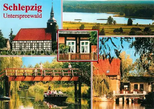 AK / Ansichtskarte Schlepzig Kirche Unterspreewald Schlepzig