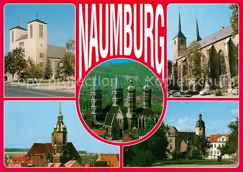 AK / Ansichtskarte Naumburg_Saale Kirchen  Naumburg_Saale