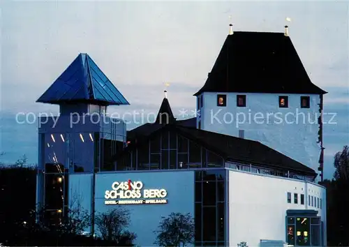 AK / Ansichtskarte Nennig Schloss Berg Hotel Restaurant Spielbank Nennig