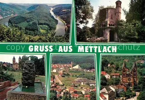 AK / Ansichtskarte Mettlach Panoramen Mettlach